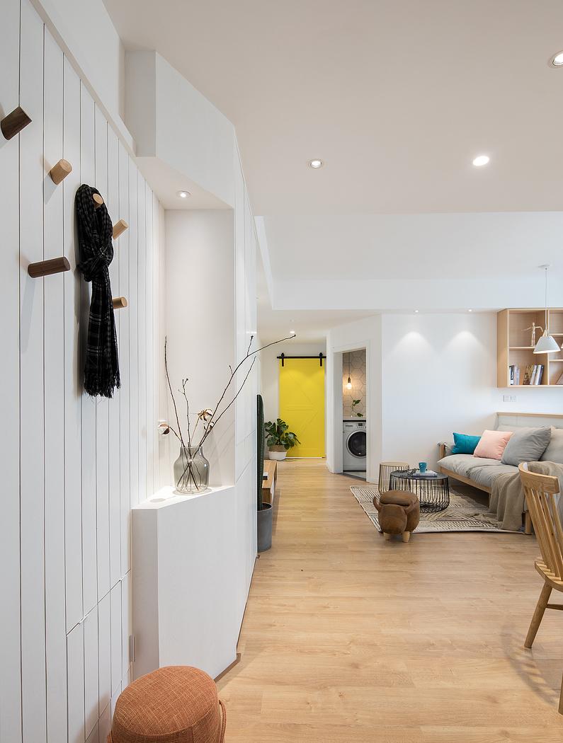 北欧风情原木空间,温馨实用创意无限-0