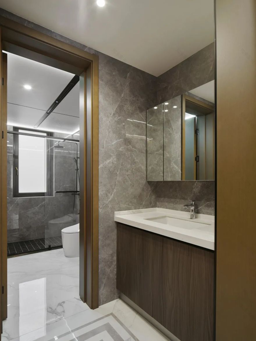 现代轻奢三居,打造都会女郎Kiko的理想家丨中国上海丨林时垚-103