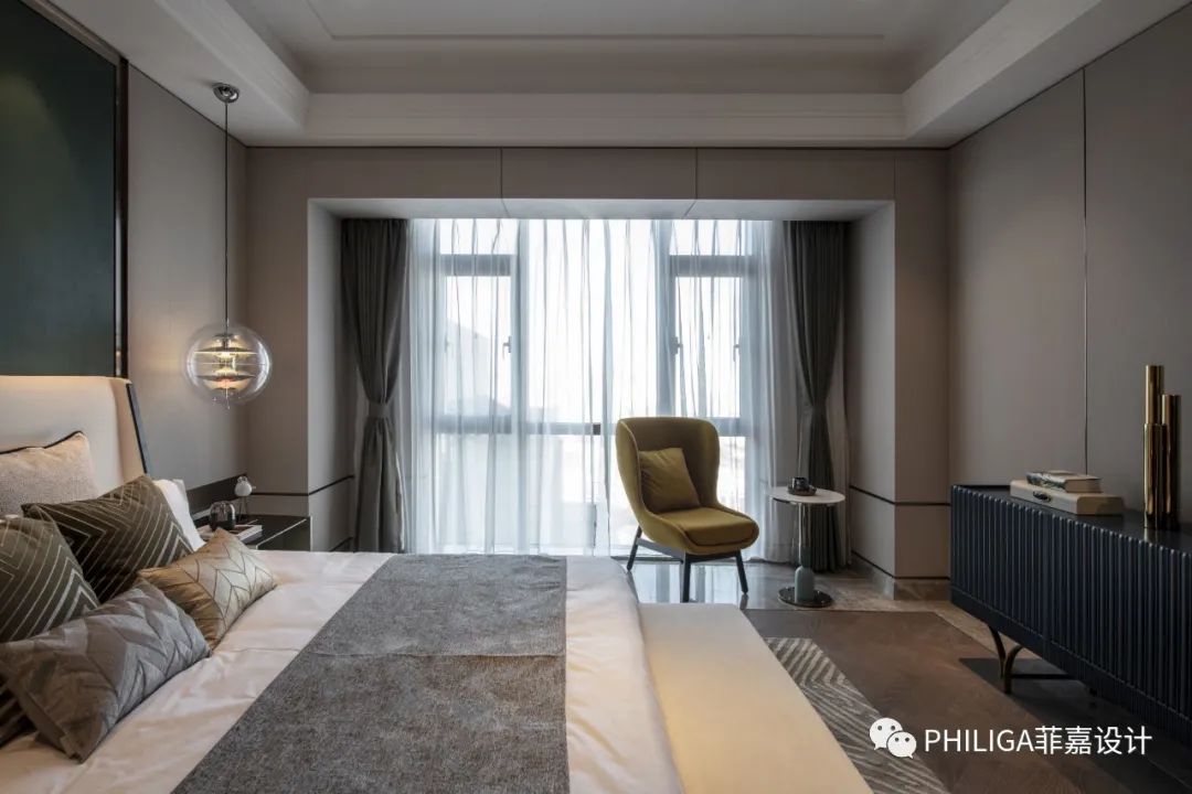 天津招商津湾天玺 296㎡样板间 | 复古摩登,重新定义生活格调-31