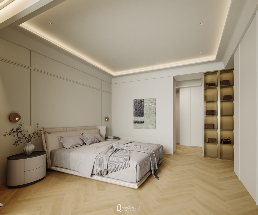 示觉设计|307㎡绿城黄浦湾，打破空间界限，实现多元化生活场景-39