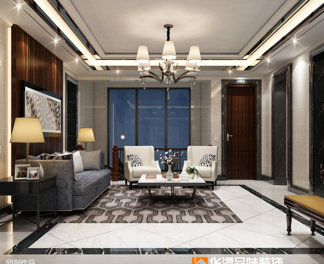 
威海威高花园案例 效果图邱剑设计师 -0