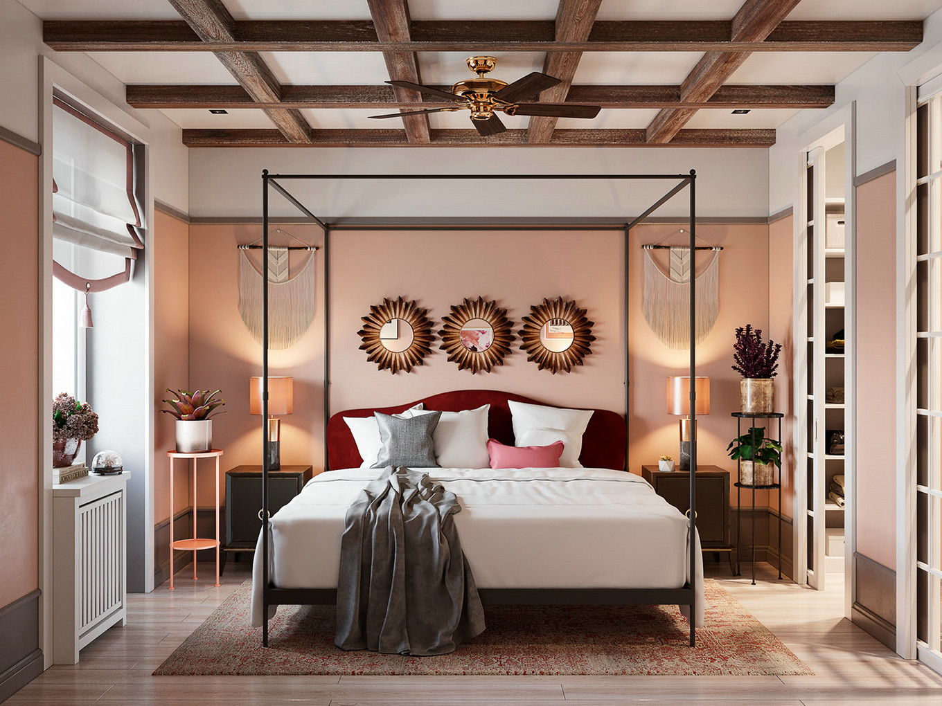 色彩盛宴 | 78 平混搭风格公寓设计-11