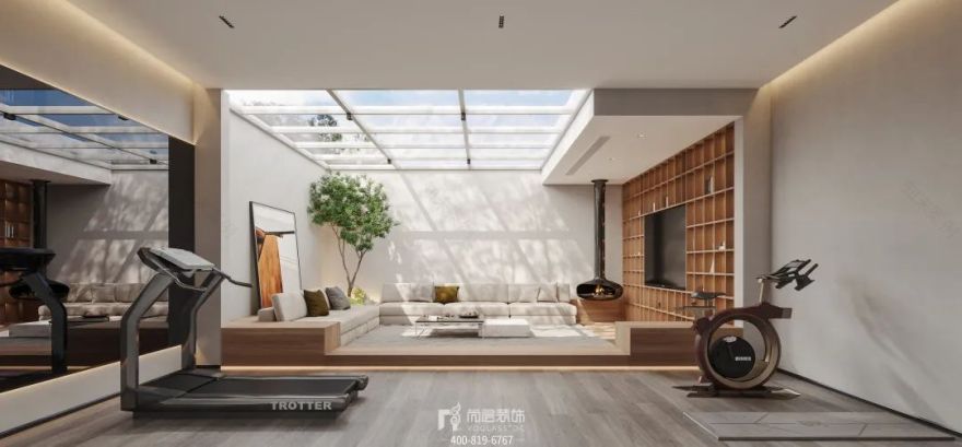 全案整装|550 ㎡舒适私宅:和光同尘、与时舒卷-33