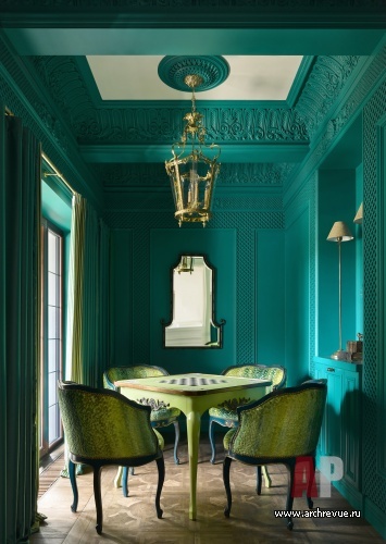 经典两层带阁楼住宅室内设计项目丨俄罗斯莫斯科丨阿列菲耶娃·奥莉皮阿达,阿丽季切娃·伊琳娜-32