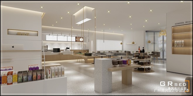 山东商场轻奢咖啡店设计丨中国山东-15