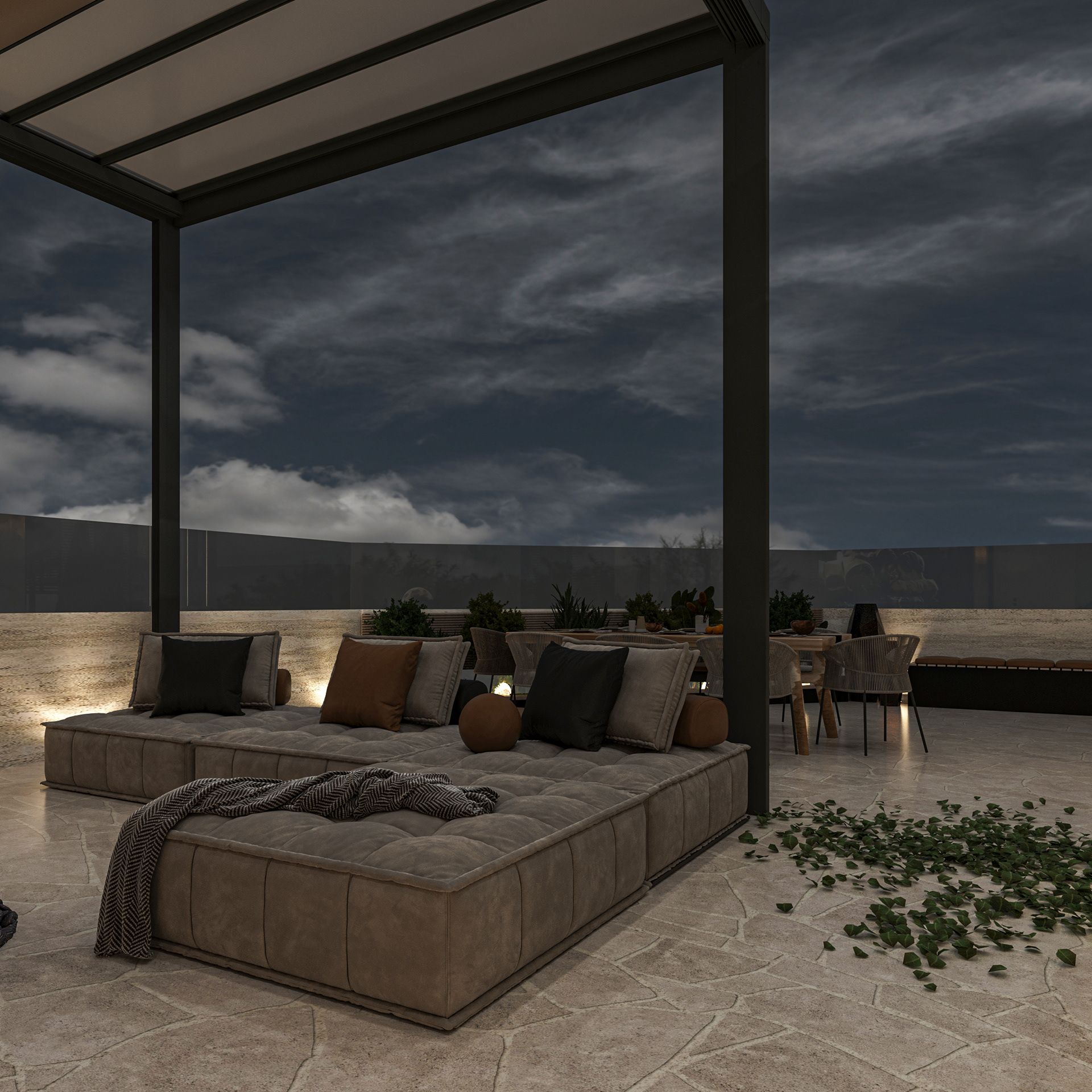 屋顶露台设计丨Salma Samy-8