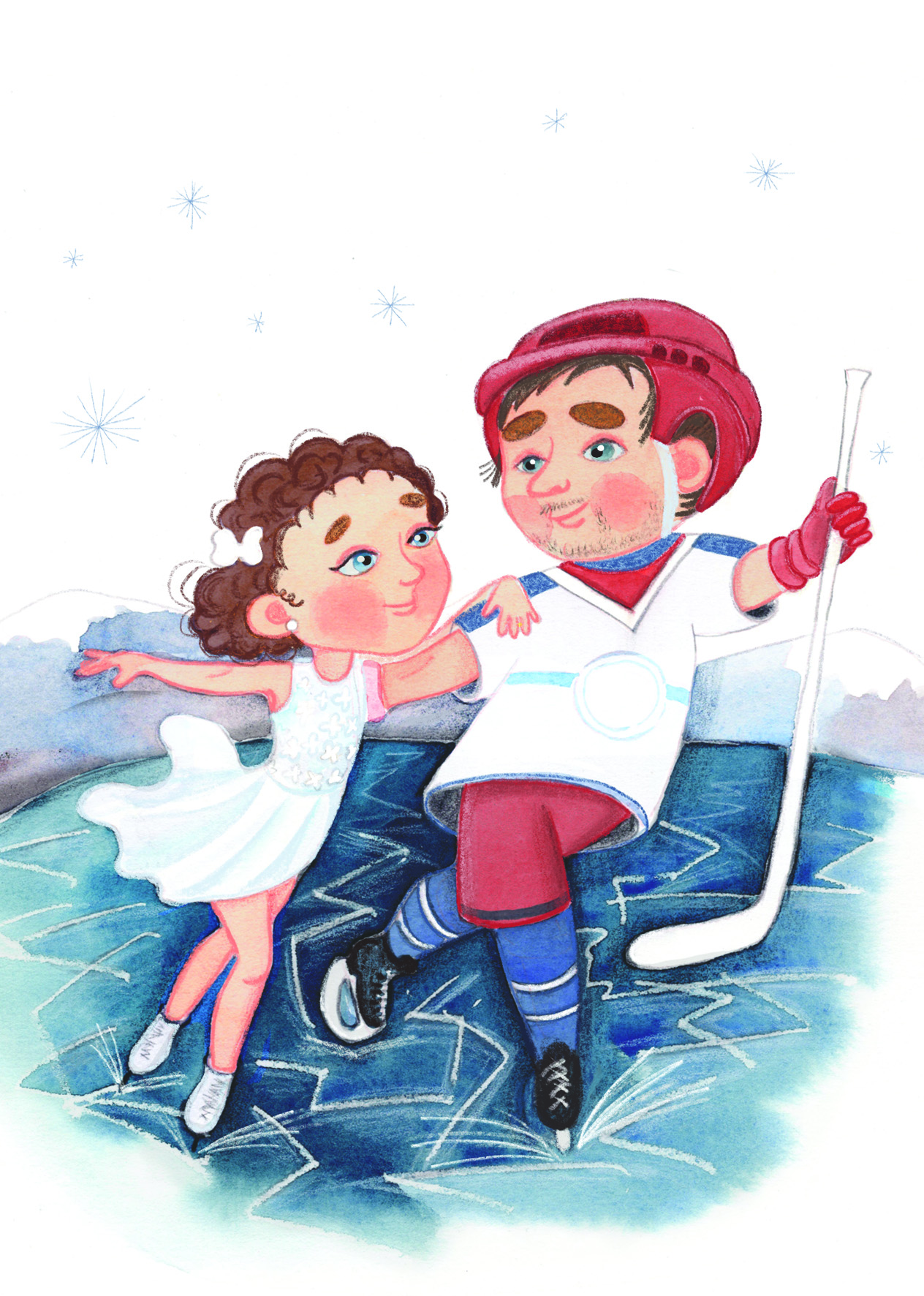 水彩明信片相关项目-2