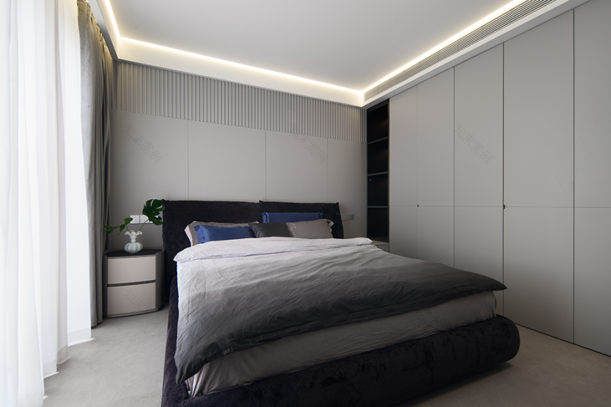 黑白格调现代别墅设计丨中国杭州丨杭州又贰设计-56