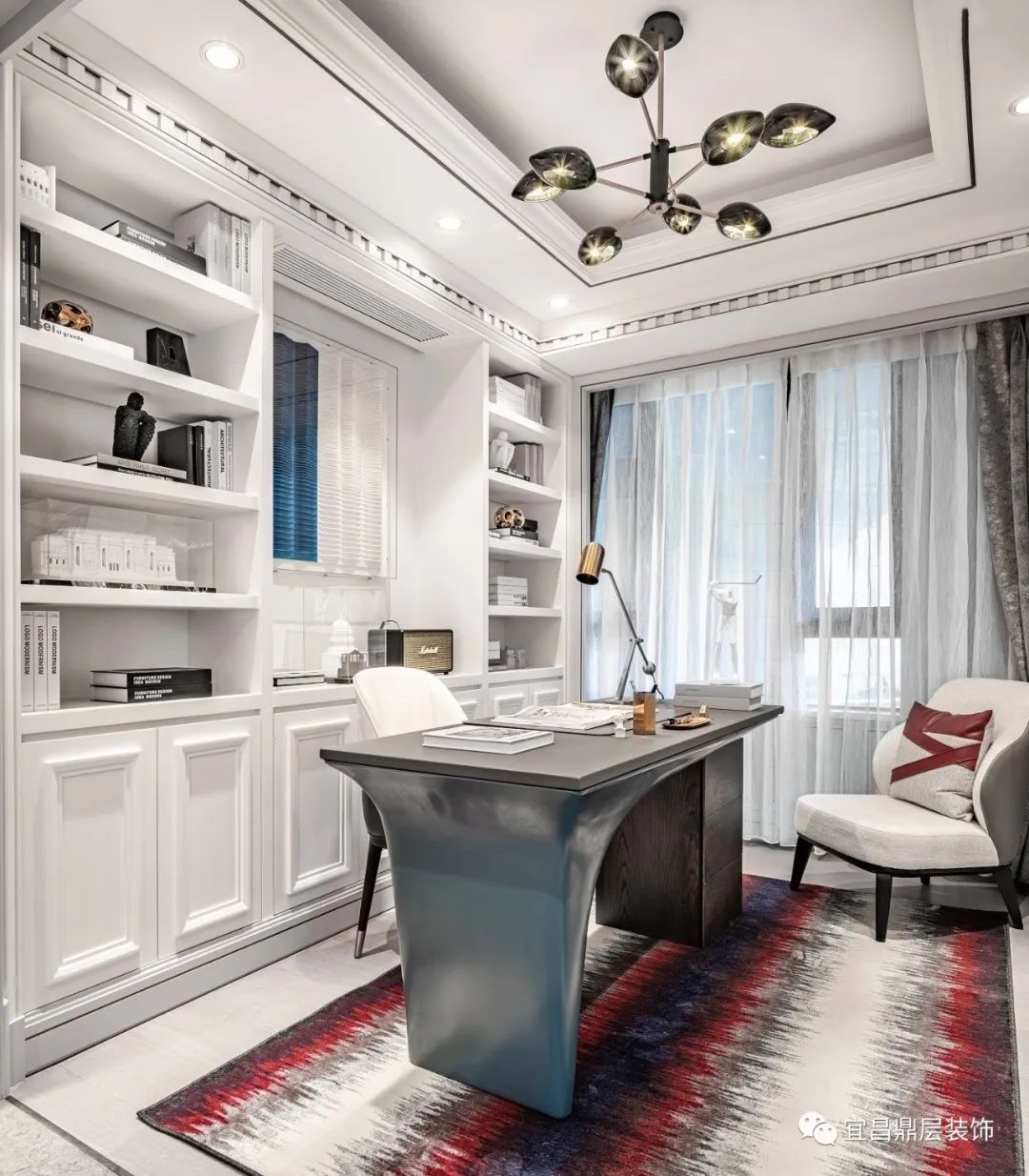 鼎层设计 | 都市新贵时尚家居的极致呈现-22