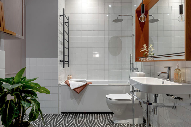 斯德哥尔摩新住宅楼里的阅读室公寓-19