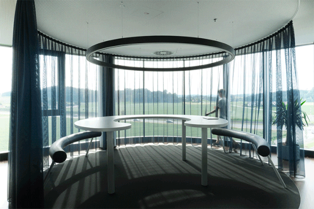 奥地利 SML 公司总部大楼——极简主义的中庭空间-54