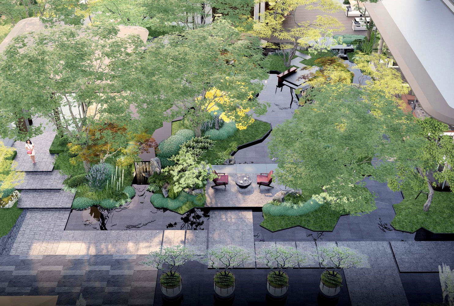 成都龙湖示范区景观SU模型-4