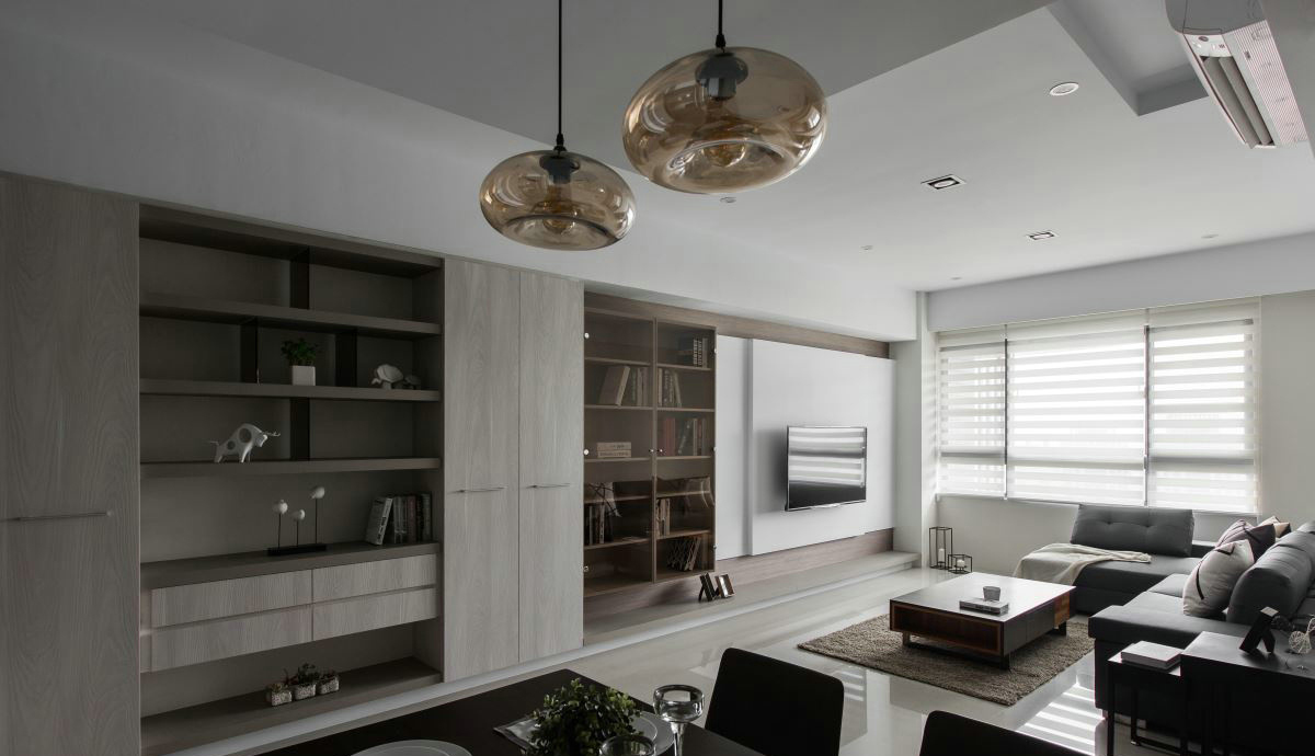 82㎡现代简约宅邸 | 明亮采光与收纳整合的南邑设计-12