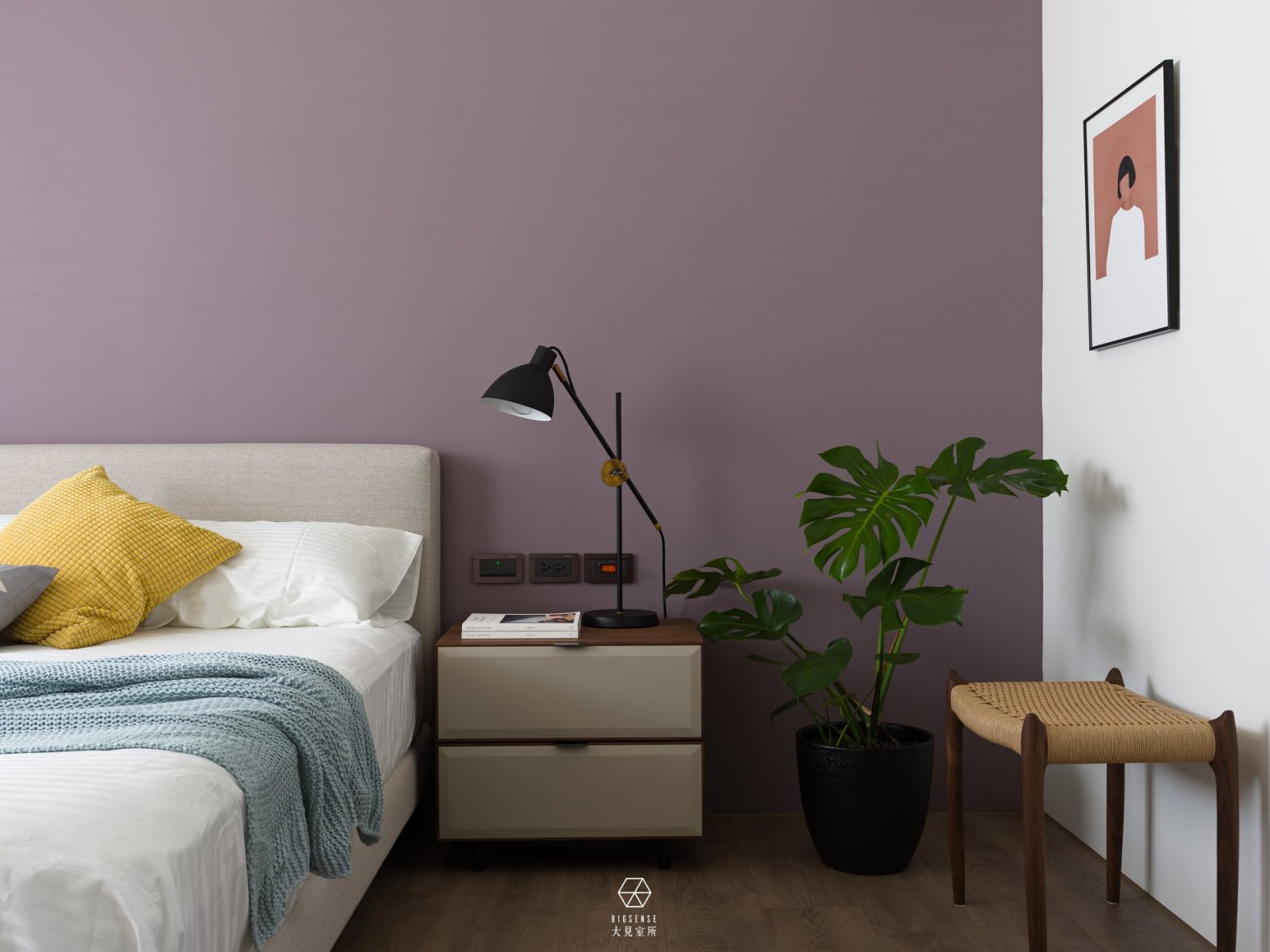 台中 C 宅简约原木空间，精致吊灯成焦点-15