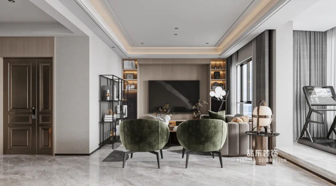 现代简约风格的艺术生活空间丨中国台州丨品东装饰-146