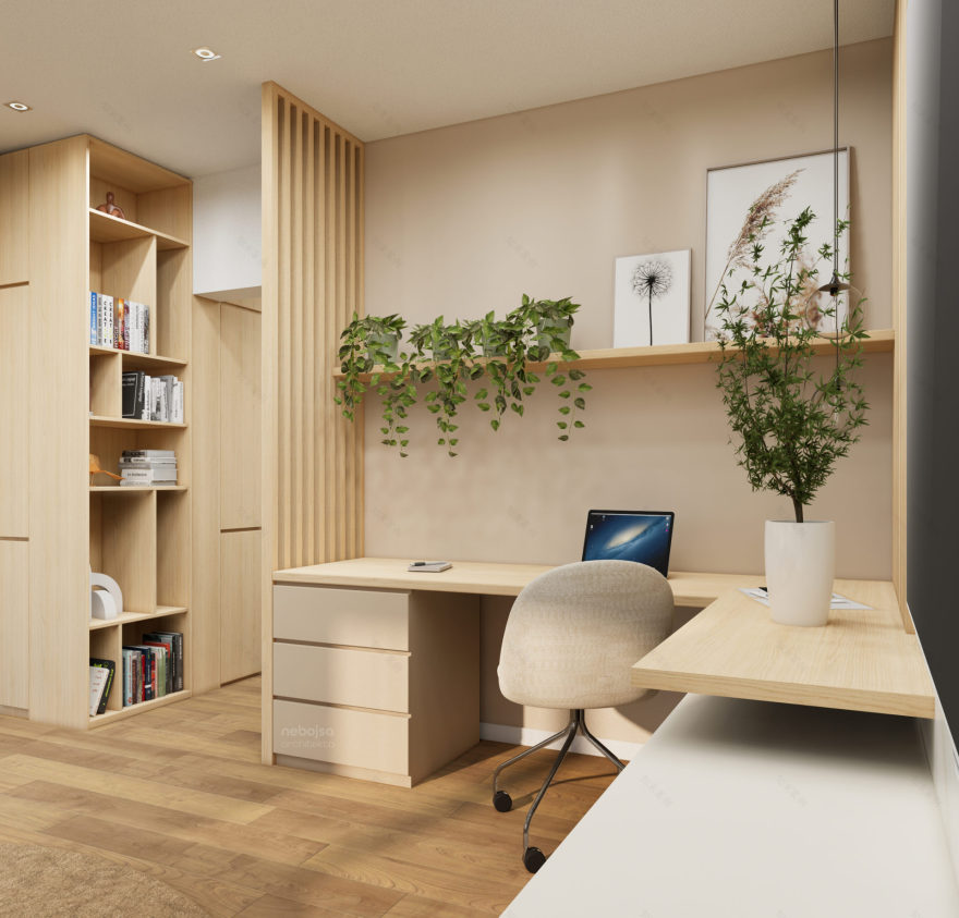 Flat visualization for a young couple | Nebojsa architekta-24