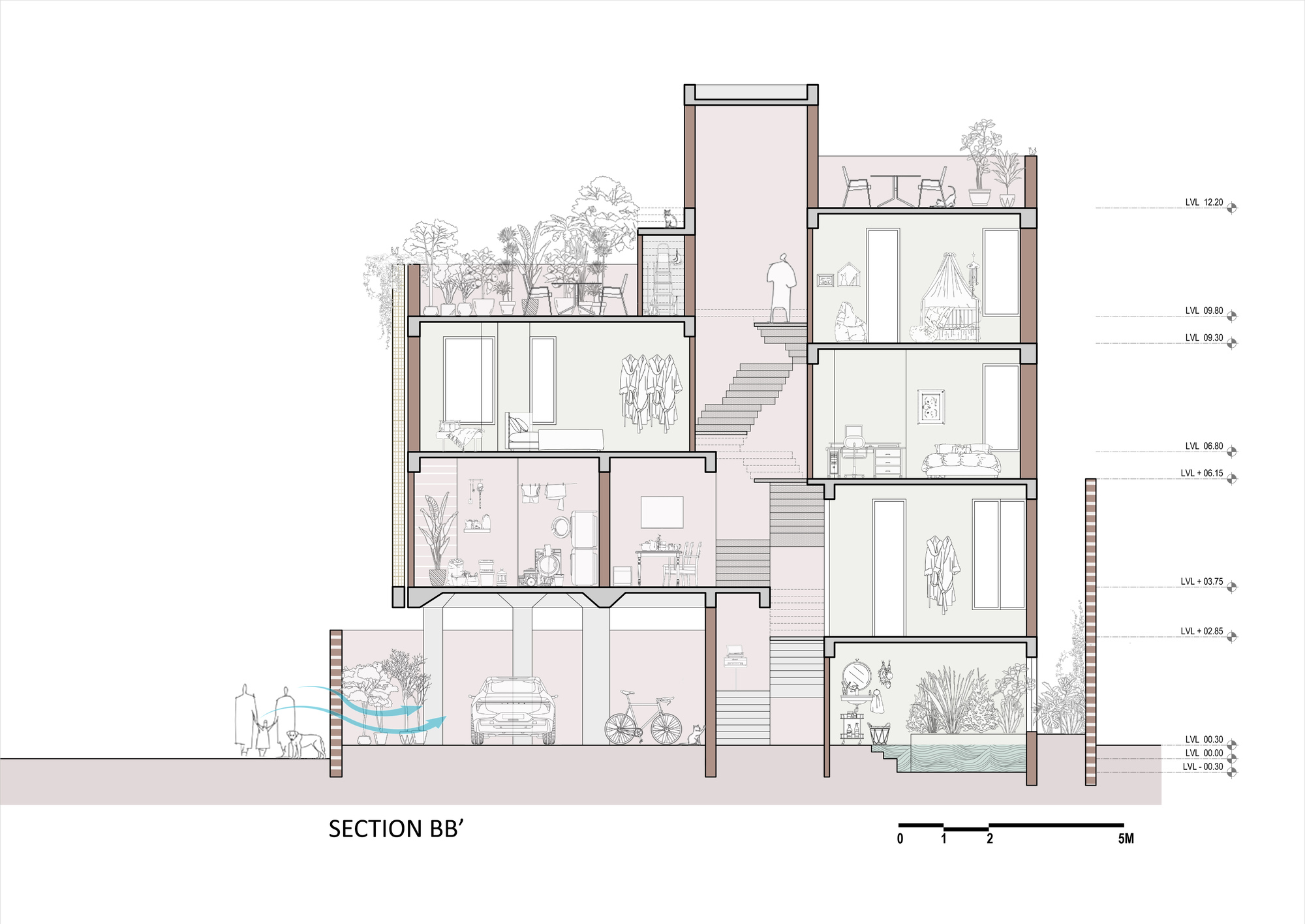 生态绿洲住宅丨印度丨ICon Architects and Urban Planners-30