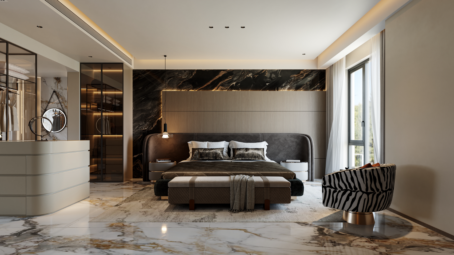 现代轻奢风家装-5