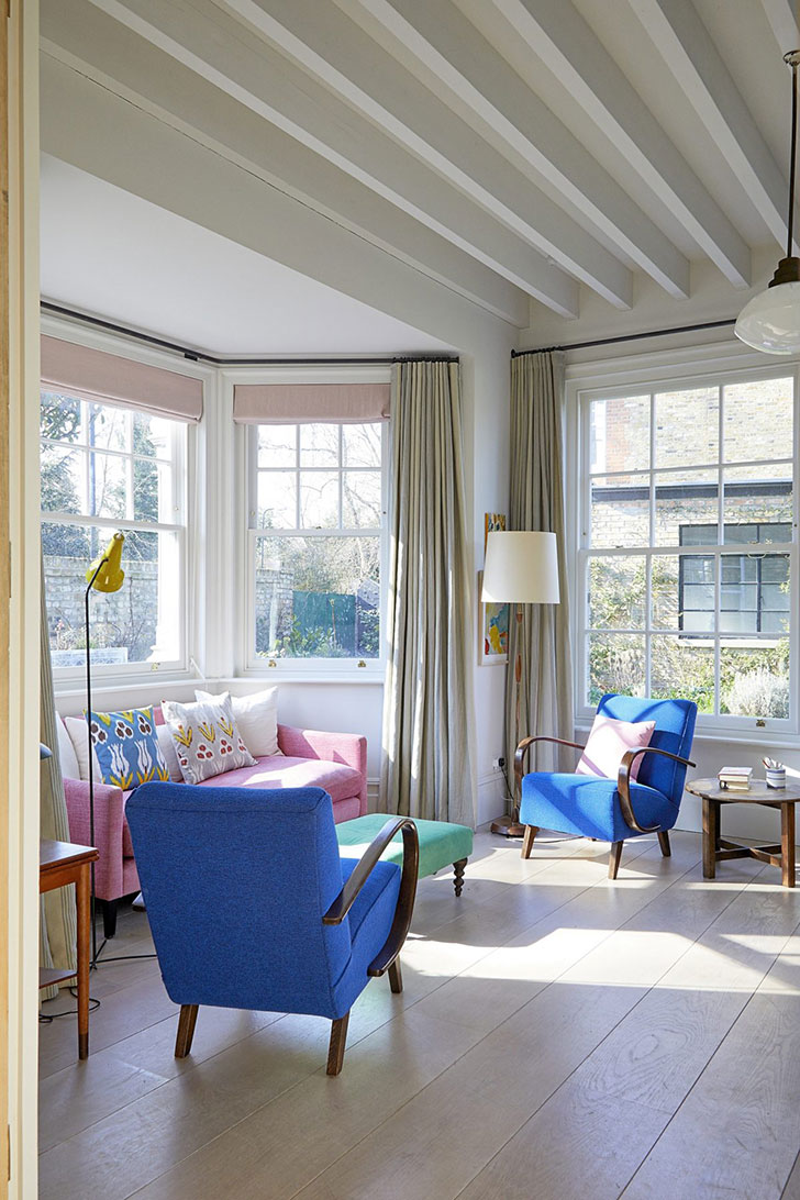 伦敦多彩维克多利亚式联排别墅-4