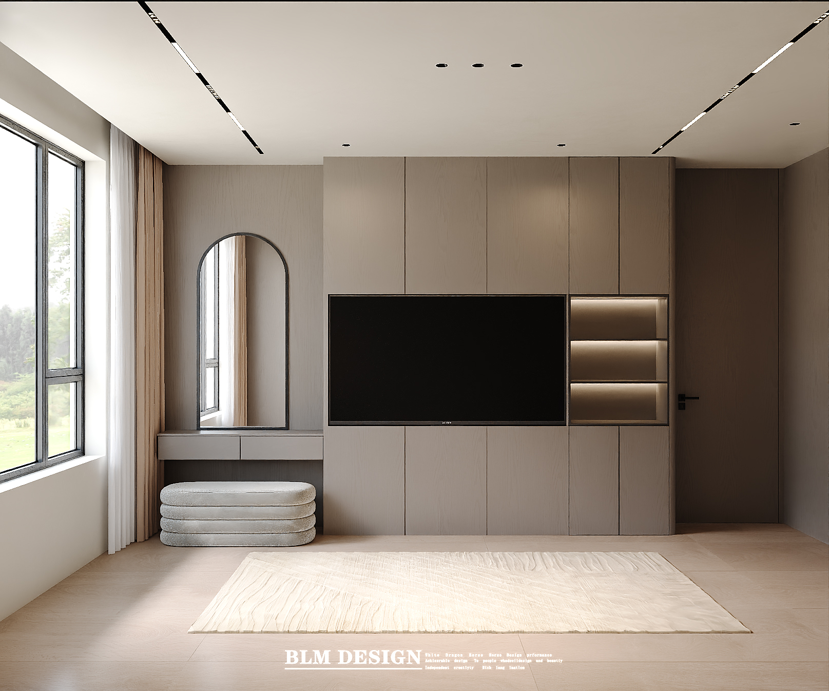 简约意式家装 效果图案例-4