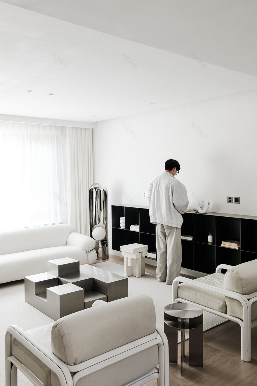 113㎡精装房改造丨中国北京丨NOTHING DESIGN-2