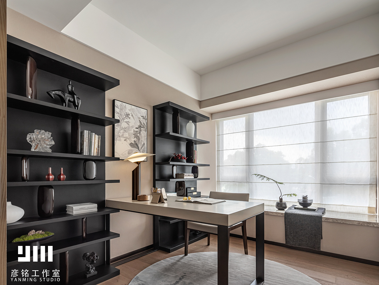 金众地产·柏悦公馆样板房 E 户型丨中国东莞丨深圳诗意空间设计,HLO 逸尚东方设计-15