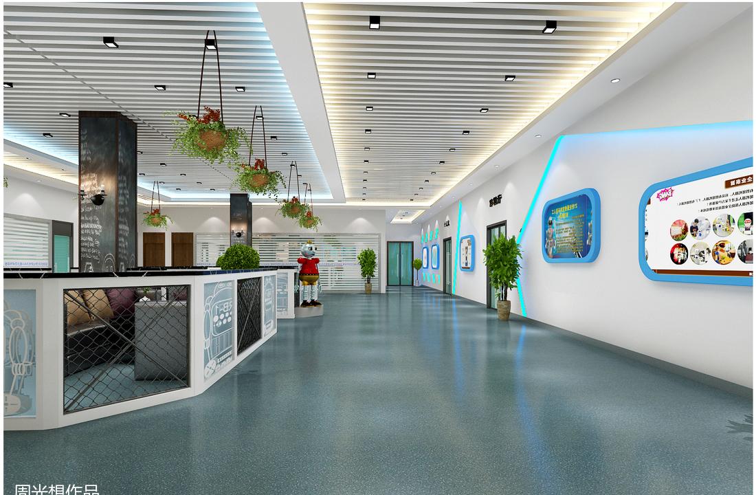 萨默尔机器人车间展厅，科技与设计的完美融合-4