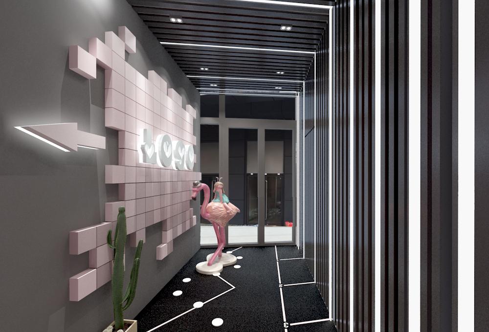 
女子儿童格斗馆设计 -3