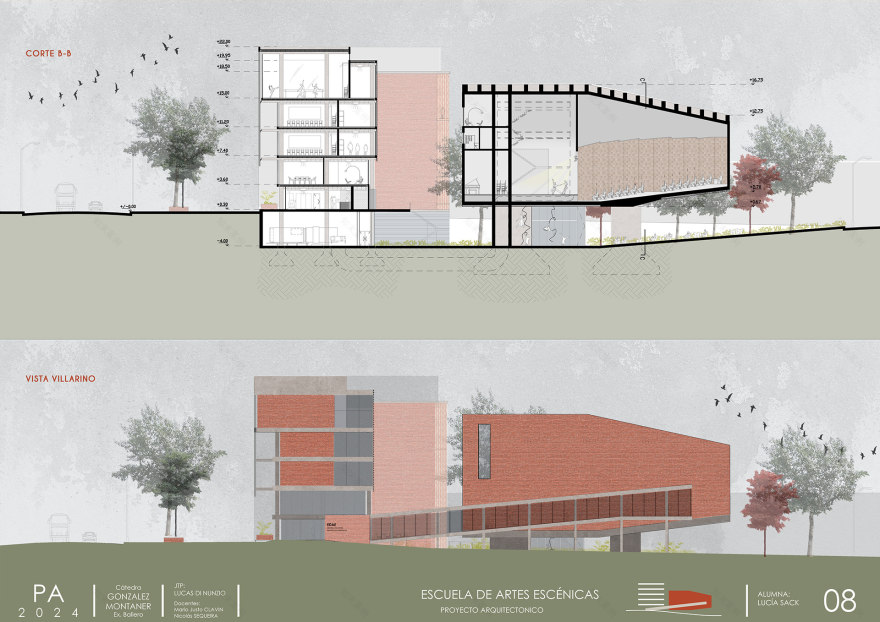 表演艺术与戏剧学校丨阿根廷布宜诺斯艾利斯丨Arquitectura 5-19