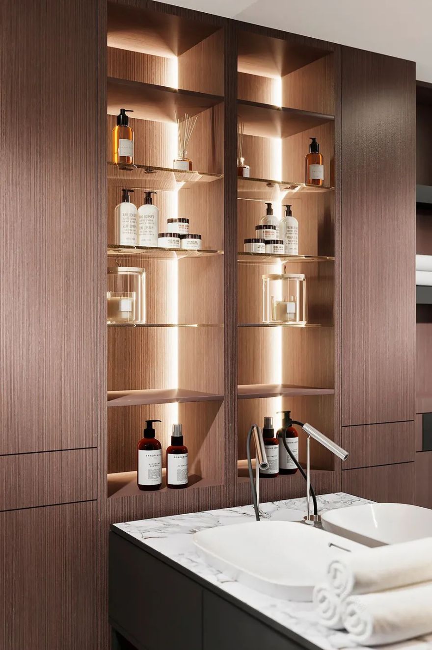 现代轻奢公寓设计丨CHRISTINA BENNETT-22