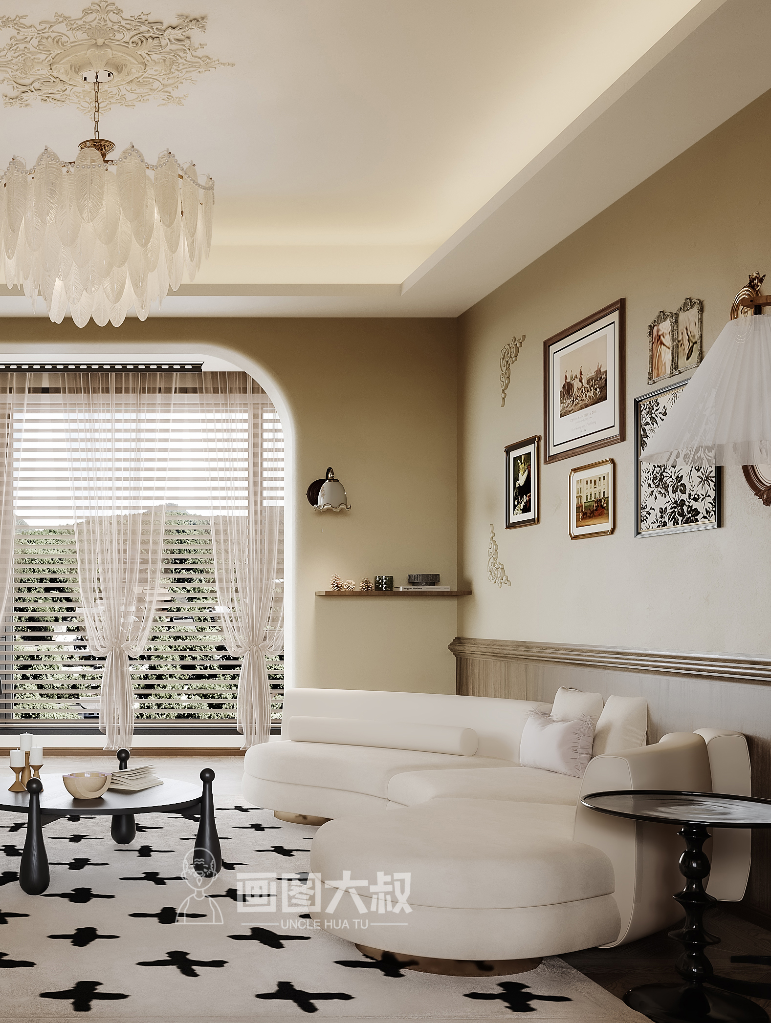 复古风格效果图表现-8