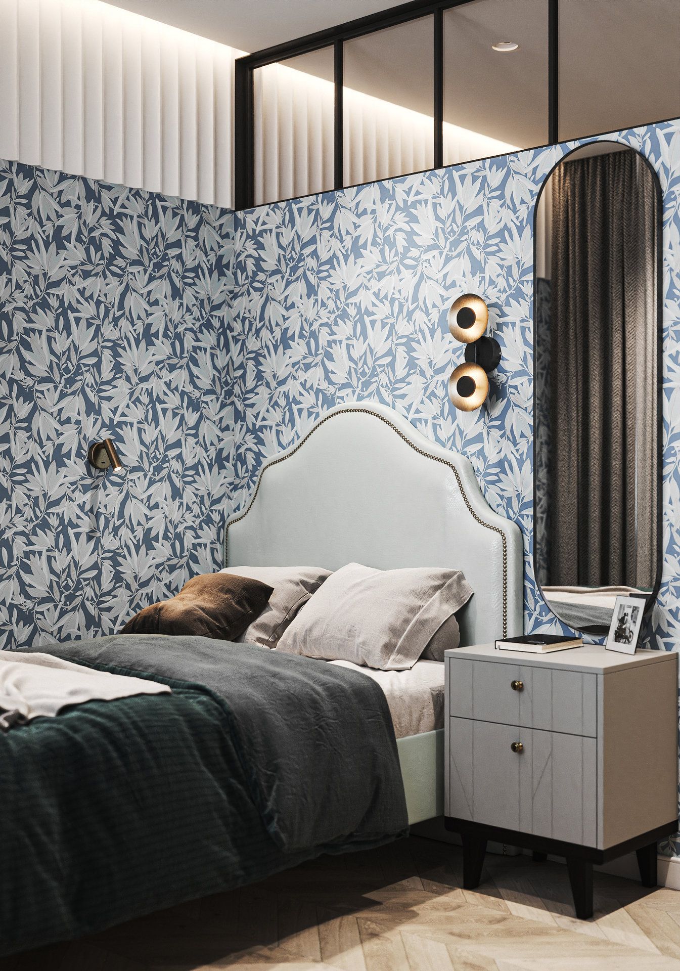 52平米两居室公寓设计项目丨Юля Чернова-23