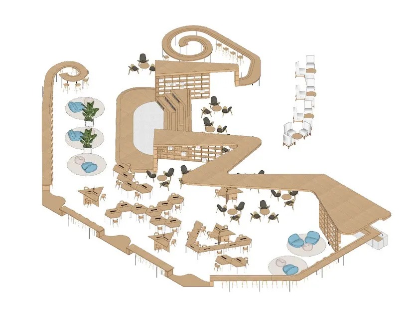 交大包玉刚图书馆空间改造设计丨中国上海丨上海交通大学奥默默工作室-69