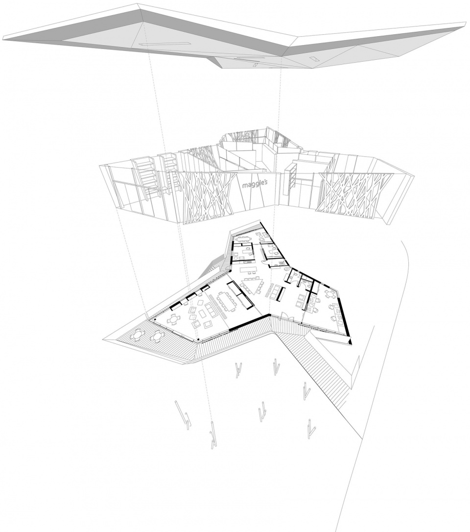 牛津 Maggie’s 中心 | 温馨木构树屋，拥抱自然与生命-11