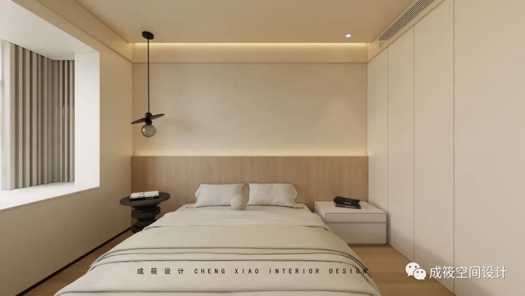 灰肌素雅 · 温暖简约的现代家居设计丨中国上海丨成筱设计-23