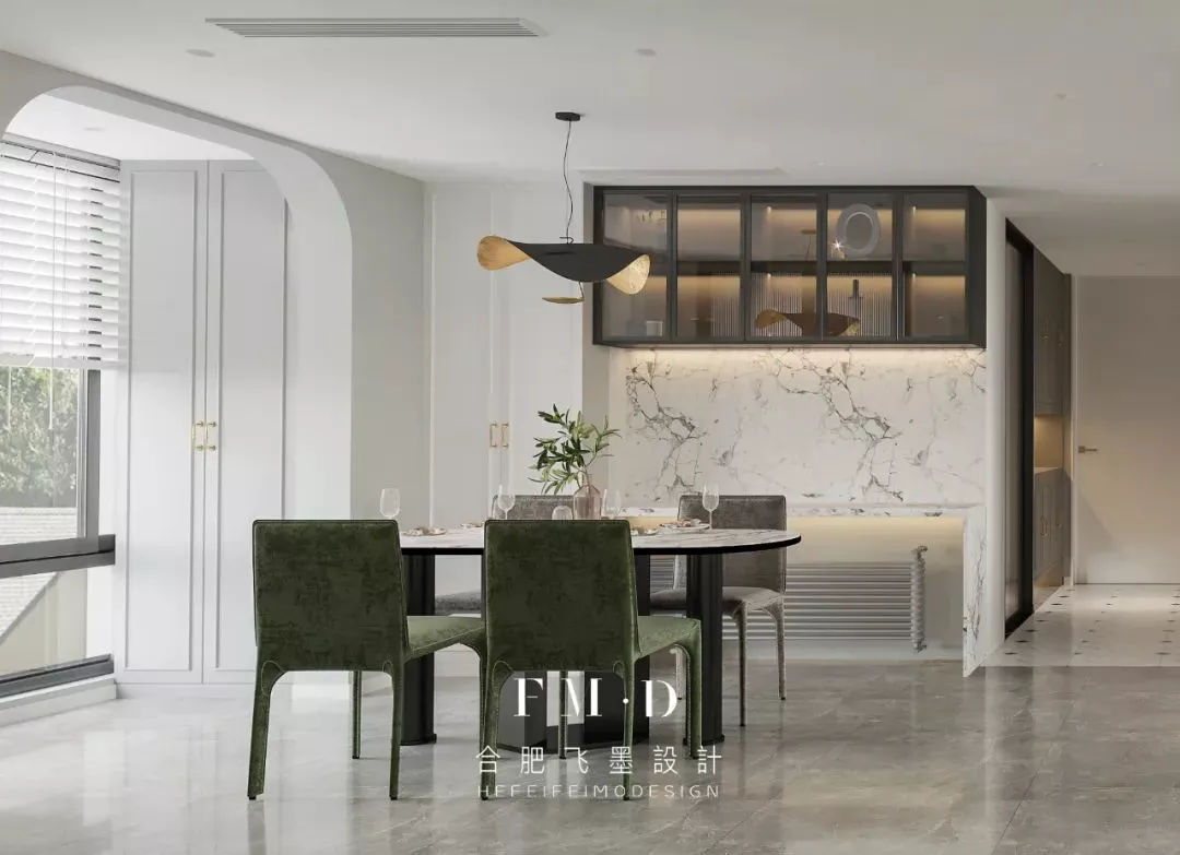 合肥万振逍遥苑 140㎡轻奢法式婚房，设计让生活始终保持新鲜感-29