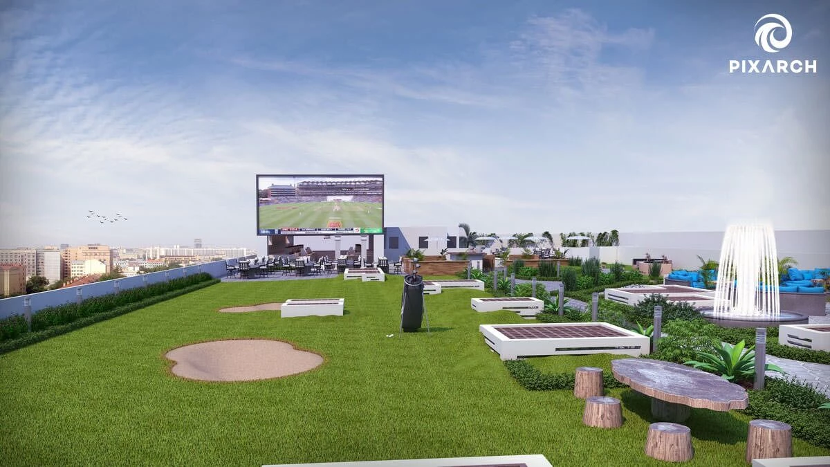 公园景签名公寓丨PakistanLahore丨Pixarch Architectural Visualization-14