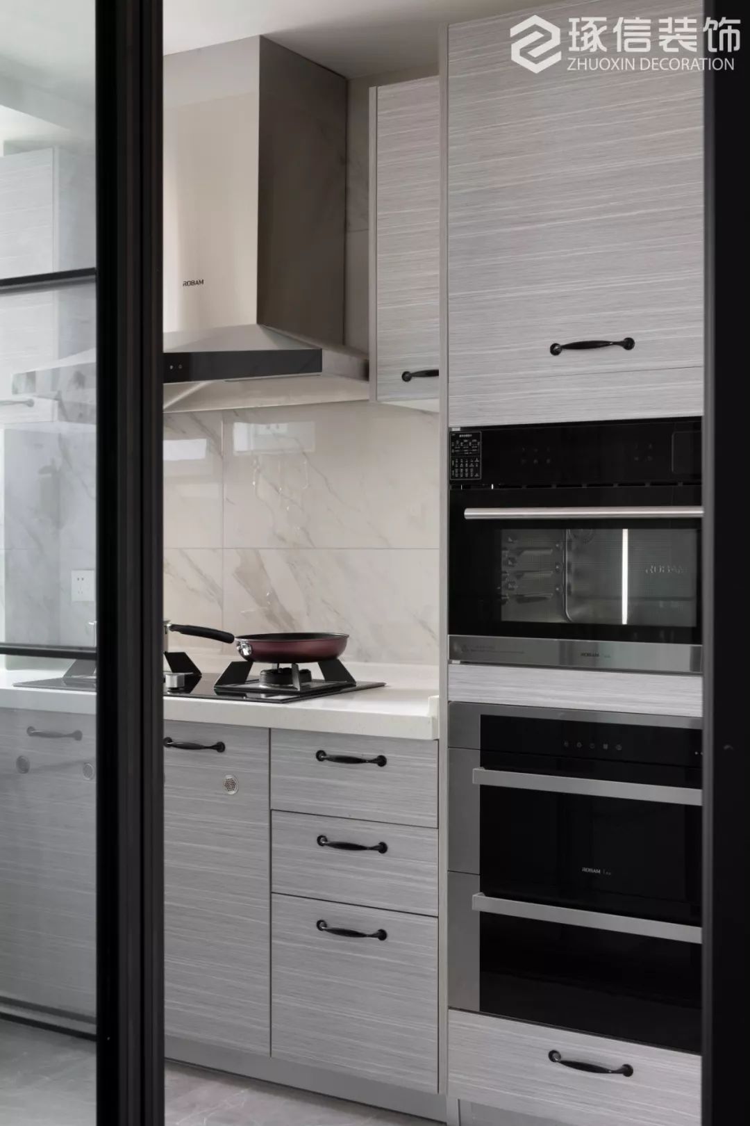 90 后新婚生活 | 高级灰蓝的时尚空间-63