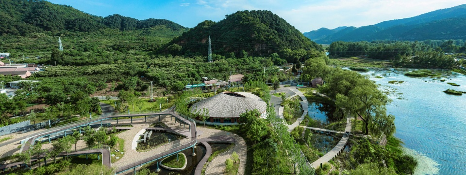 环秀湖湿地科普宣教馆建筑设计丨中国天津丨北林风景建筑研究中心-27