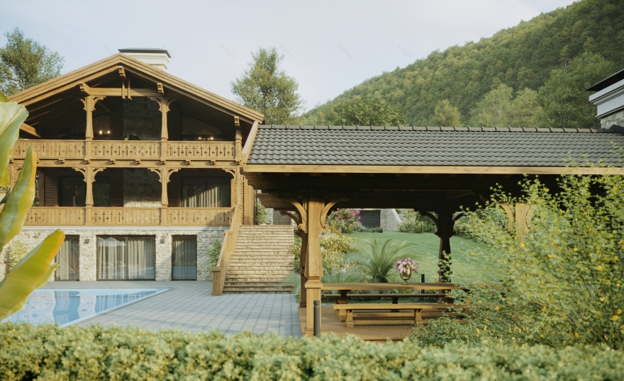 格鲁吉亚山间度假屋-5