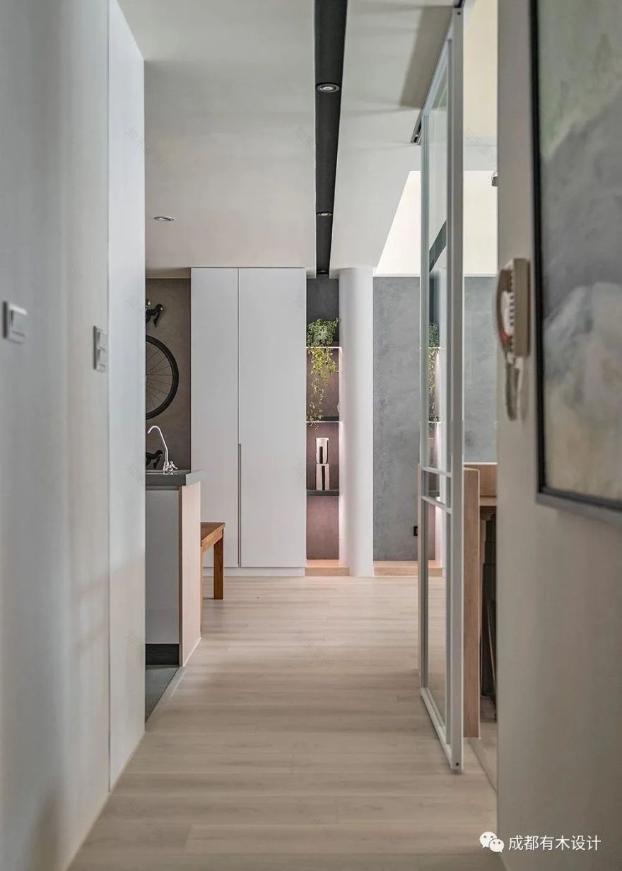 光与灰绿之间 · 简约新婚宅室内设计丨NOIICS-50