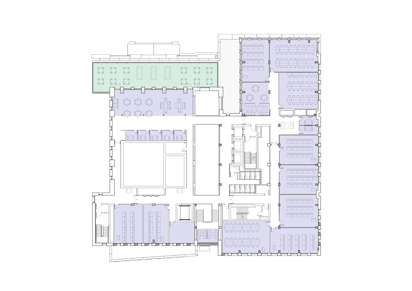 英国曼彻斯特大都会大学 Grosvenor 东馆丨Allies and Morrison-50