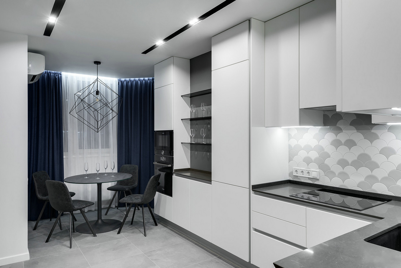 简约冷色系设计-33