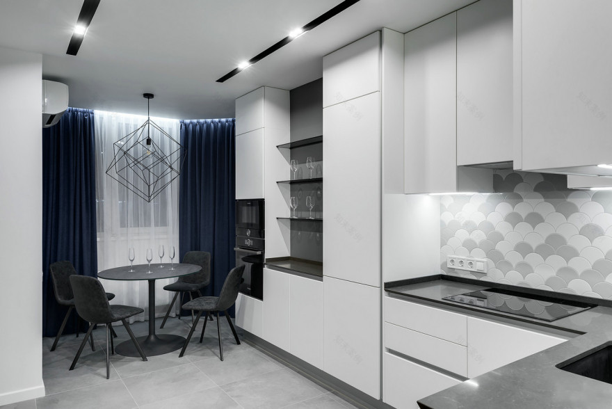 简约冷色系设计-33