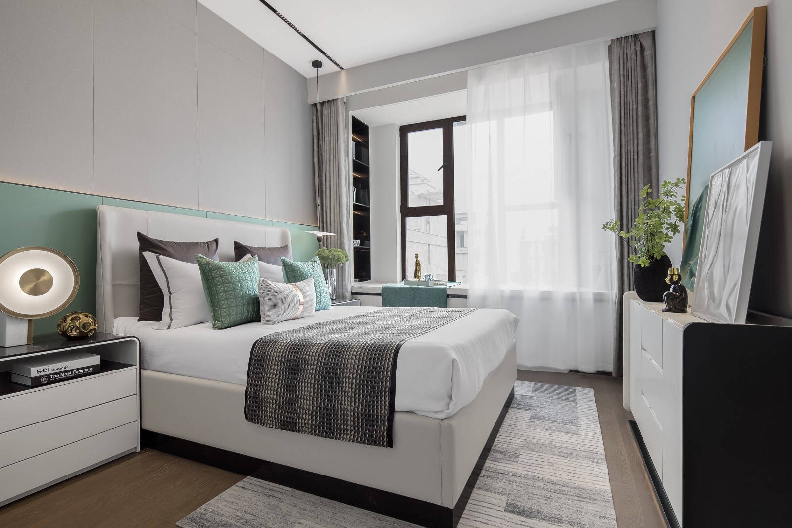 青岛越秀铂悦府样板间丨中国青岛丨上海岳蒙设计有限公司-42