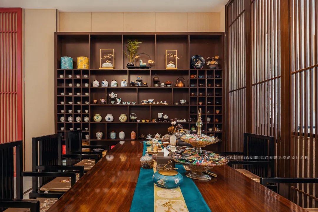 诗意新中式会所,温润儒雅的空间美学-49