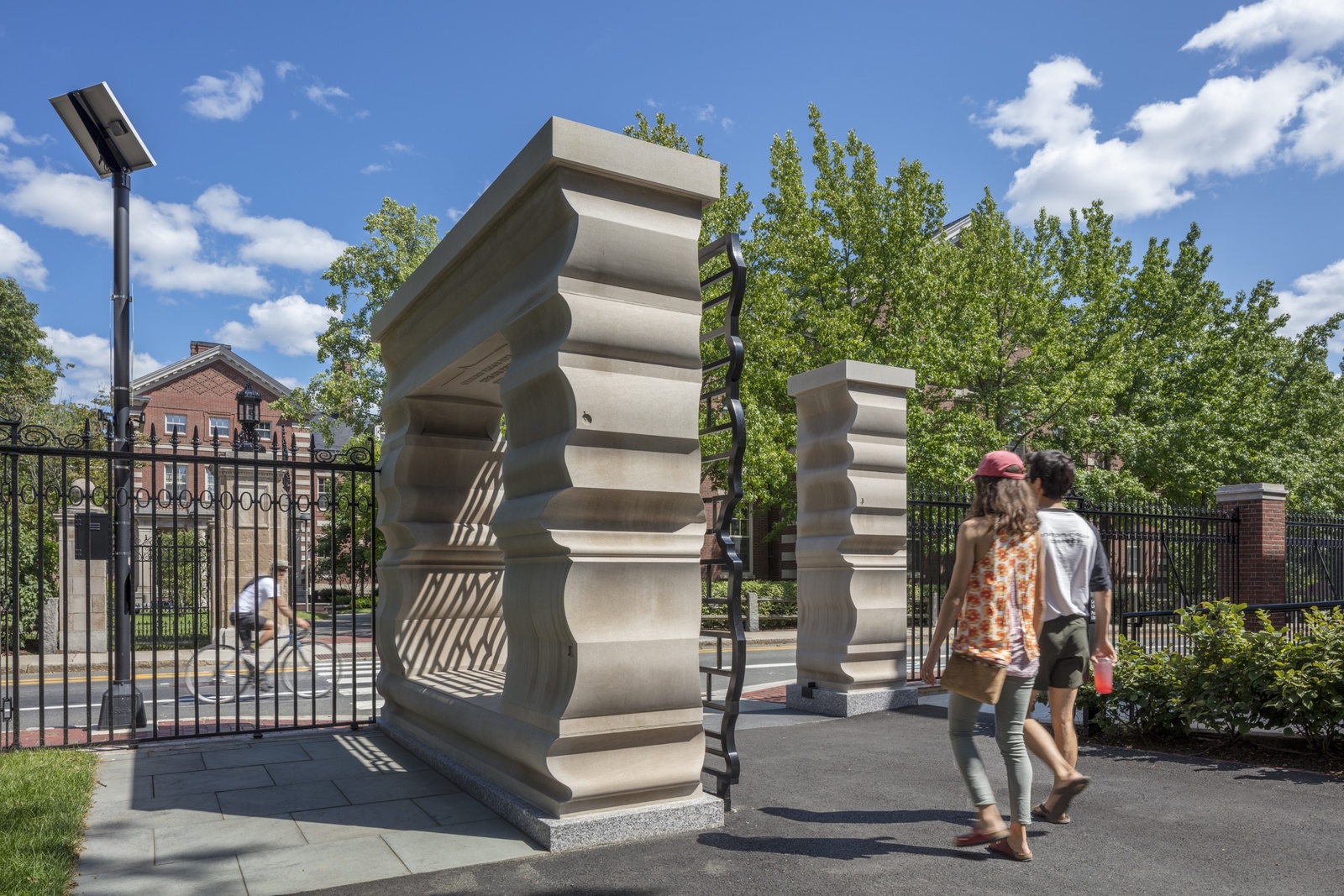 Peter J. Solomon Gate at Harvard University-7