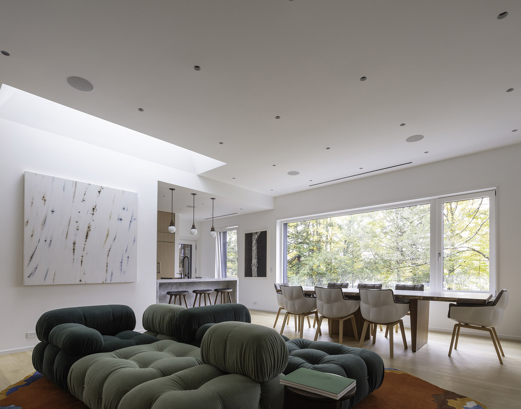 森林湖畔别墅丨美国丨Pachano & Vollert Architecture-73