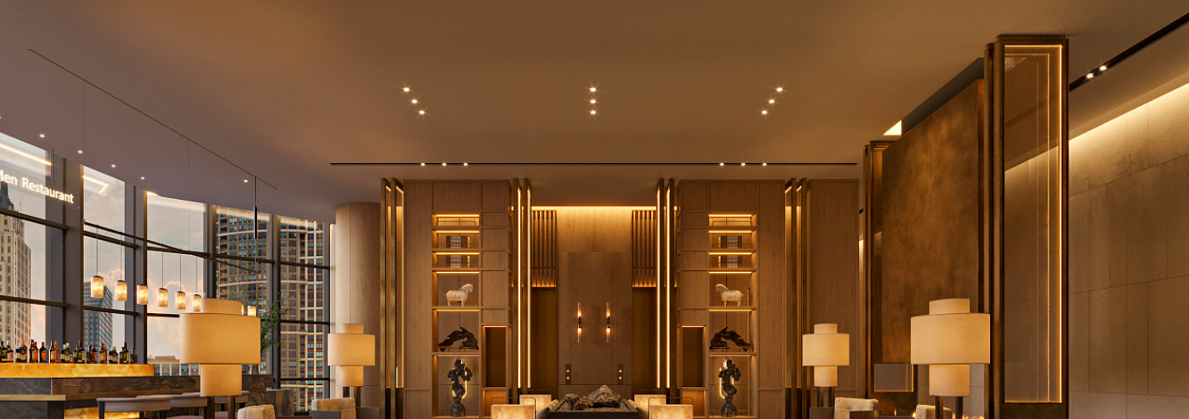 寂静中的英伦风餐厅-7