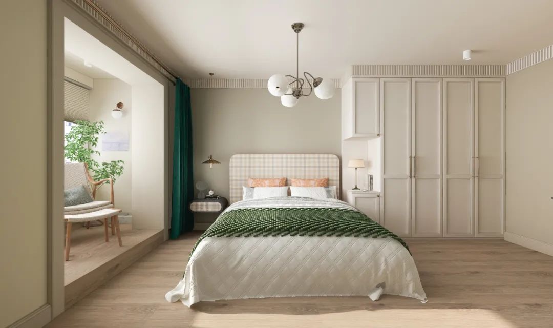 天津金田公寓自然复古风设计丨中国天津丨末那识-25